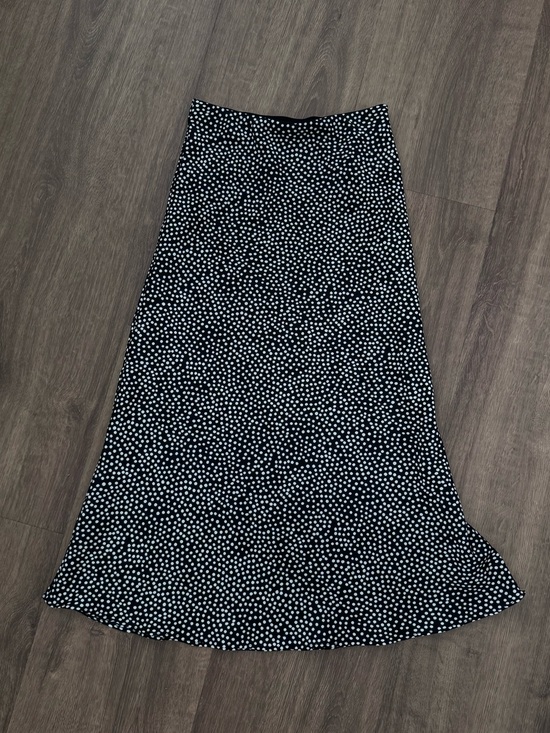 Nasty Gal Dresses & Skirts - Nasty Gal Black and White Polka Dot A-Line Midi Skirt